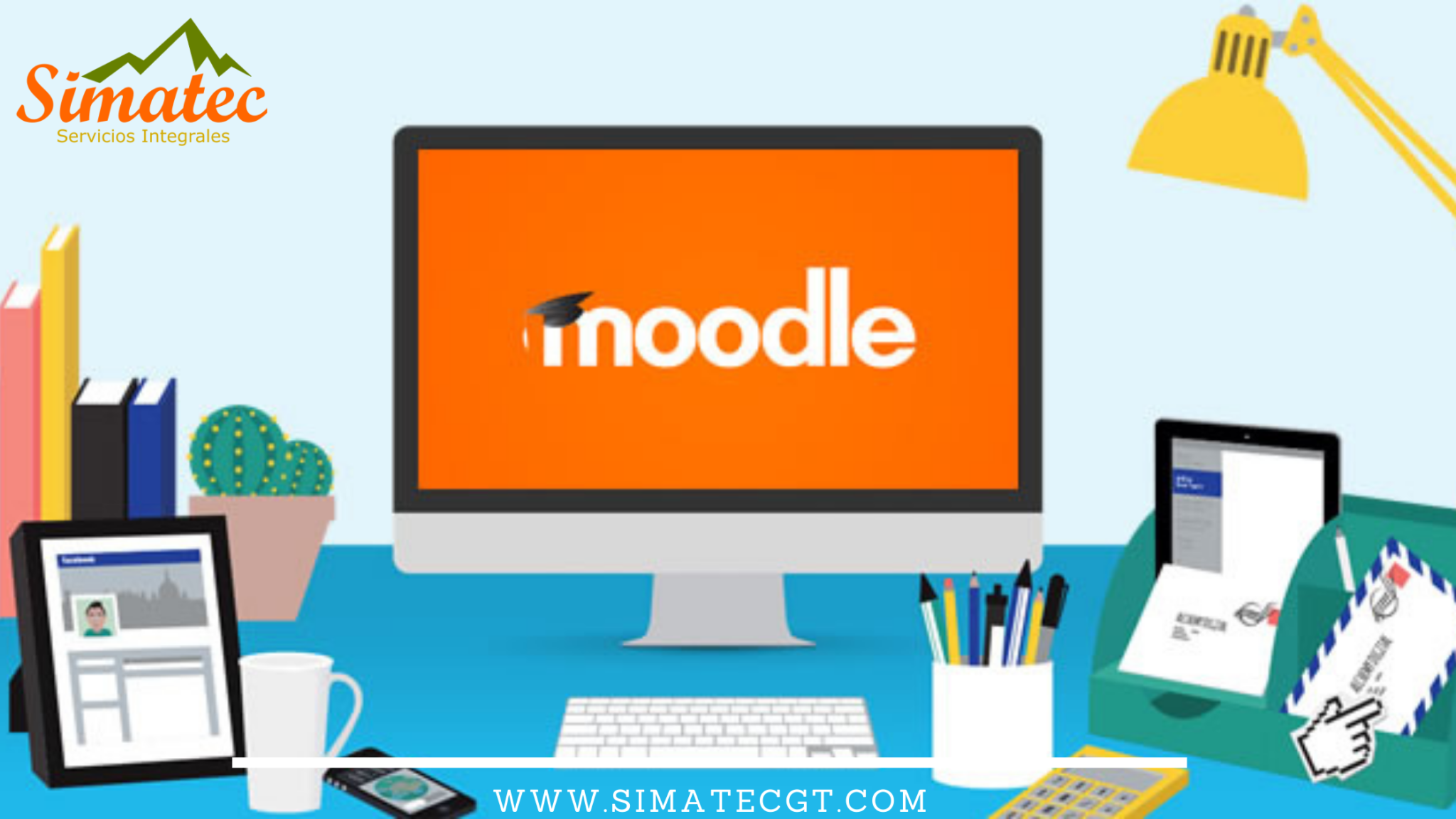 Plataforma Educativa Moodle En Guatemala Herramienta De Enseñanza Virtual Simatec Servicios 2998