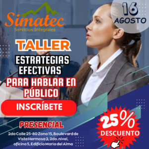 Taller Hablar en Público - Simatec Servicios Integrales