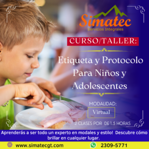 Etiqueta y Protocolo para Niños y Adolescentes