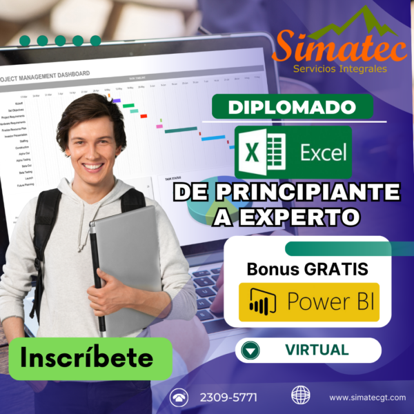 Excel de principiante a experto Guatemala